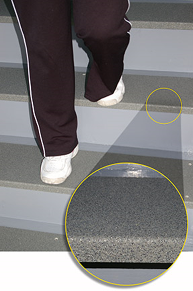 Walking on step cover