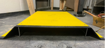 pipe & cable covers 5 Yellow and black anti-slip Pipe cover in facility