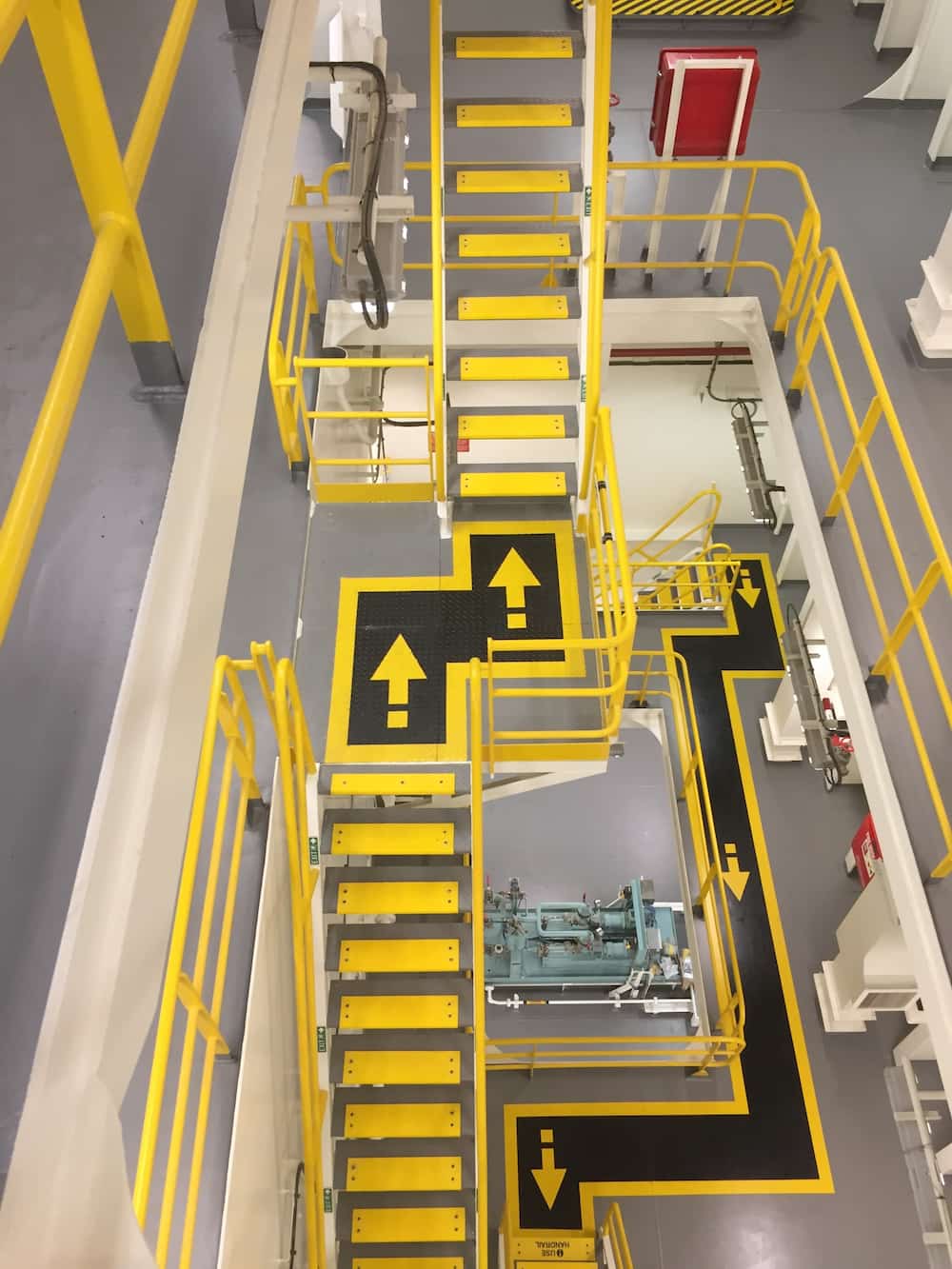 Drill Ship Step Covers Drill Ship yellow anti-slip Step Covers